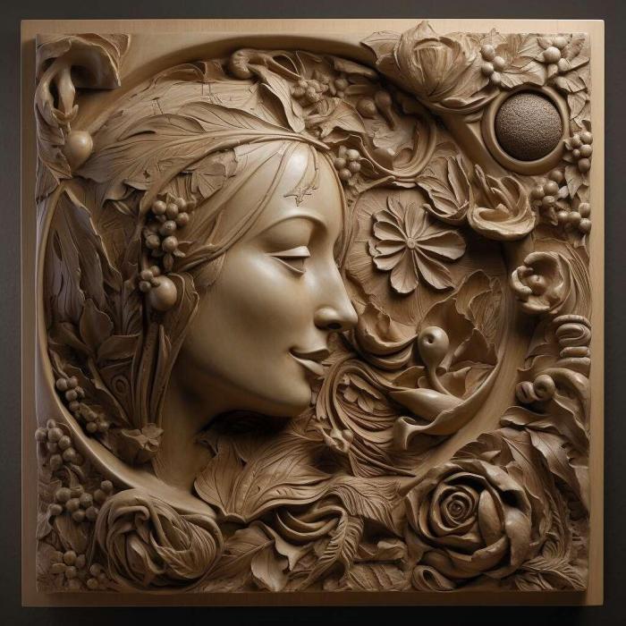 نموذج ثلاثي الأبعاد لآلة CNC 3D Art 